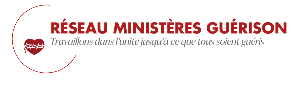 logo du reseau es ministeres de guerison de l'AIMG avec David Théry